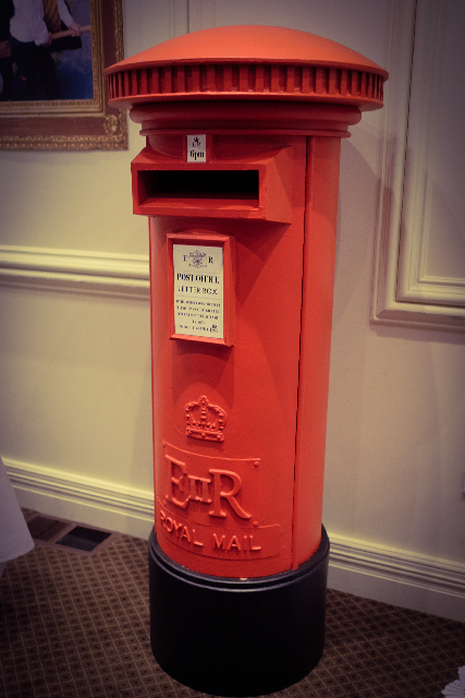 POST BOX, Royal Mail Pillar Box - British 1.5m H